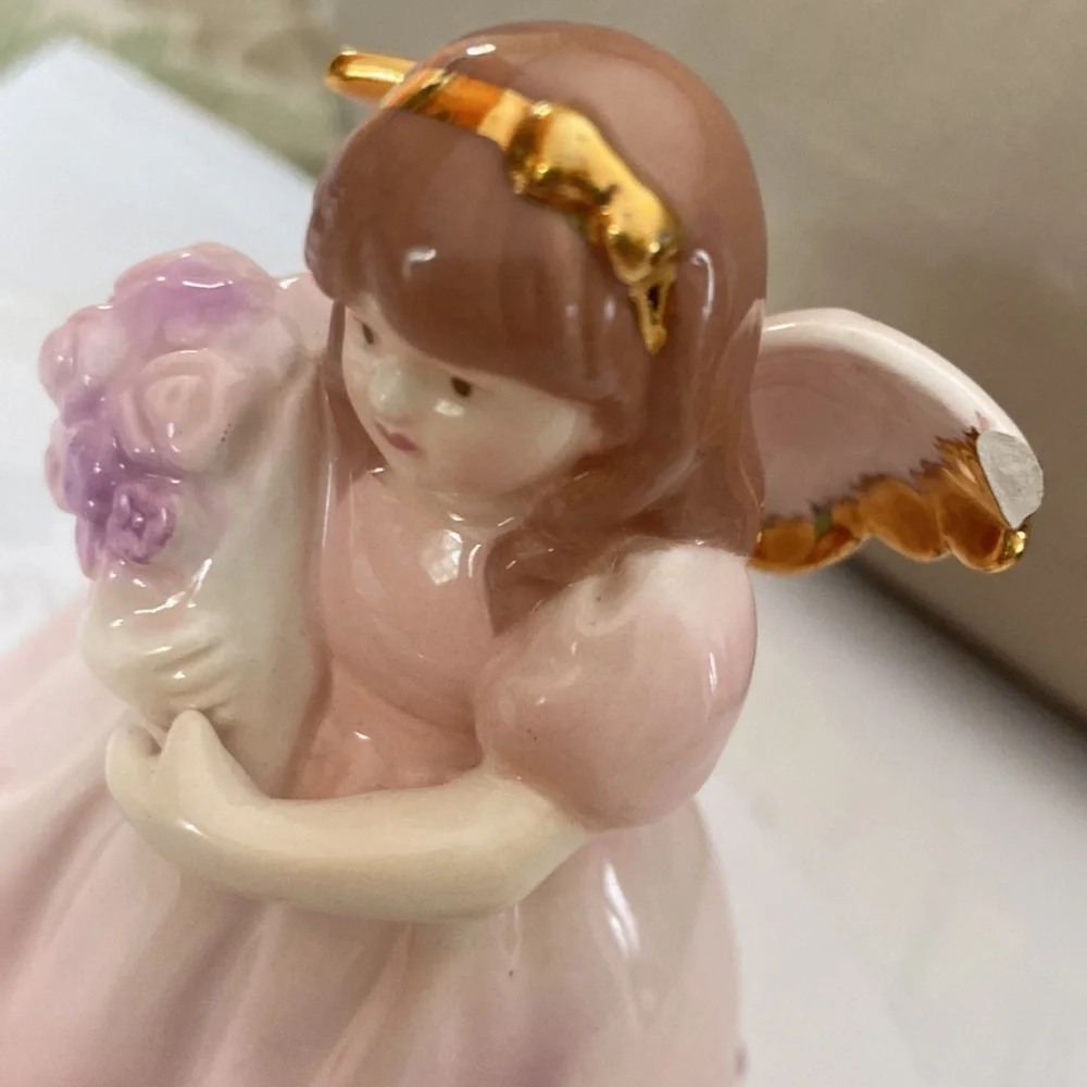 Porcelain Angel 5th Birthday